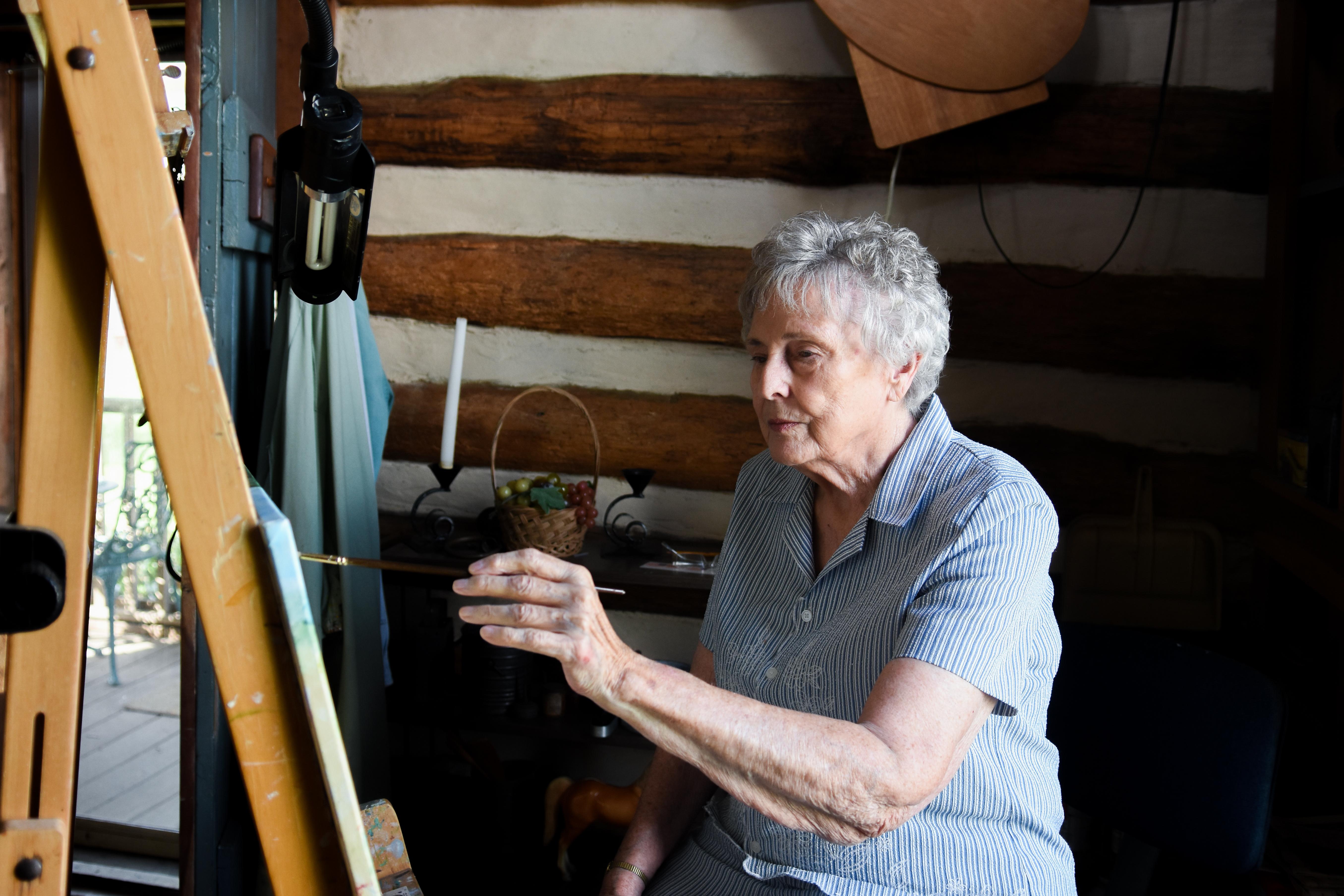 89-year-old artist, Billie Sue Kibbons, to be featured in Homecoming art exhibit