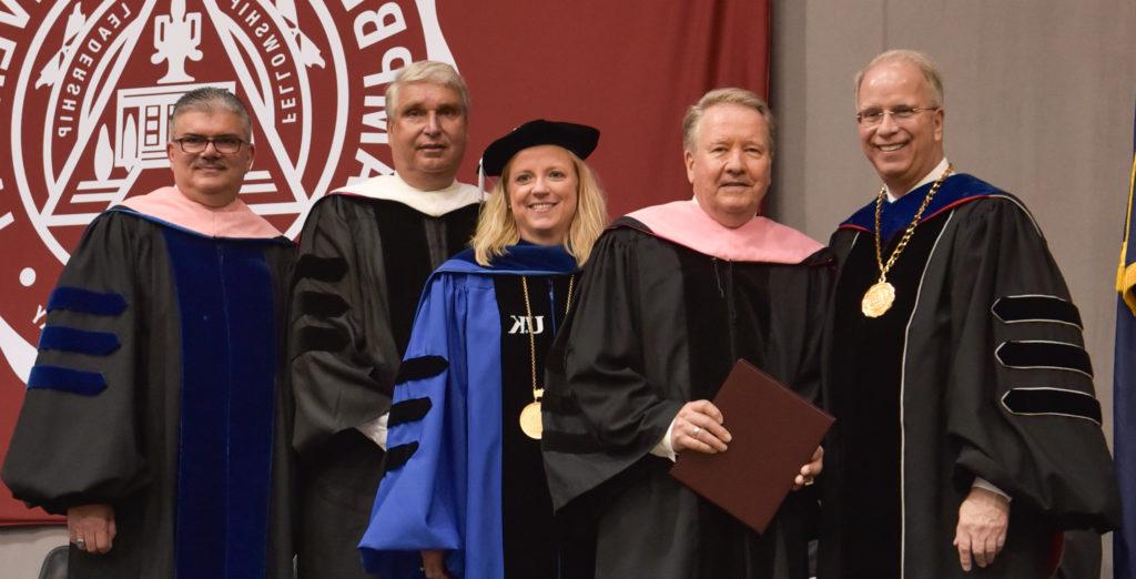 Former Campbellsville University Board of Trustees Member Receives Honorary Doctorate of Musical Arts