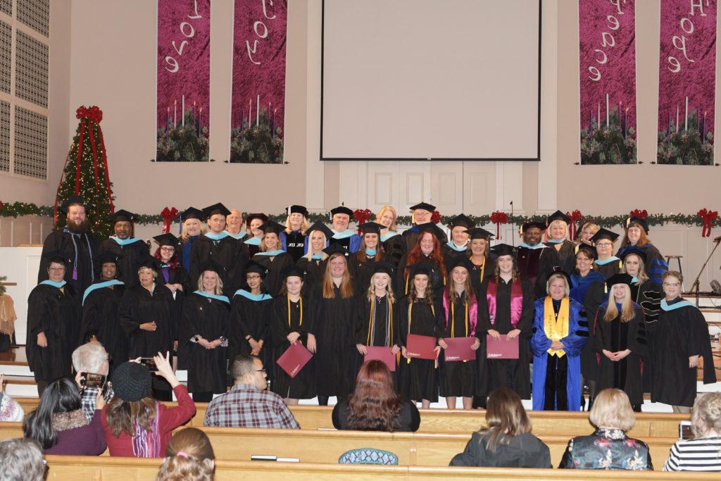 Campbellsville University School of Education holds hooding and pinning ceremony