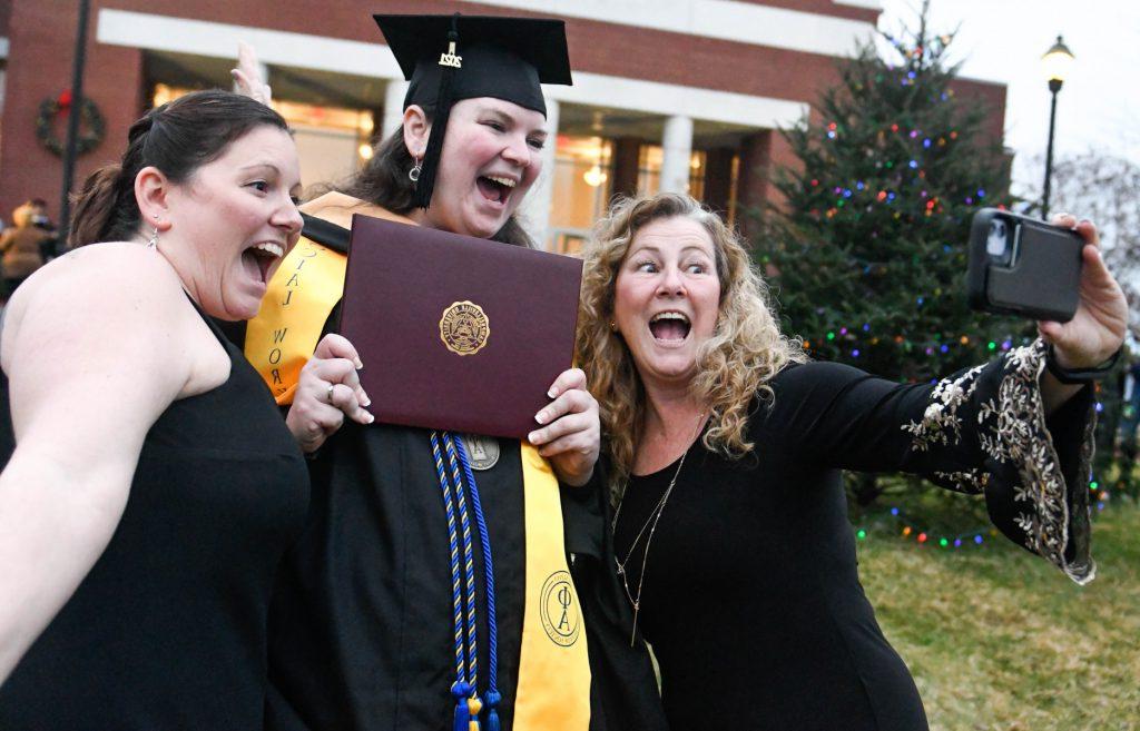 Campbellsville University candidates for graduation are told to ‘take on this world, do it well and make your mark’