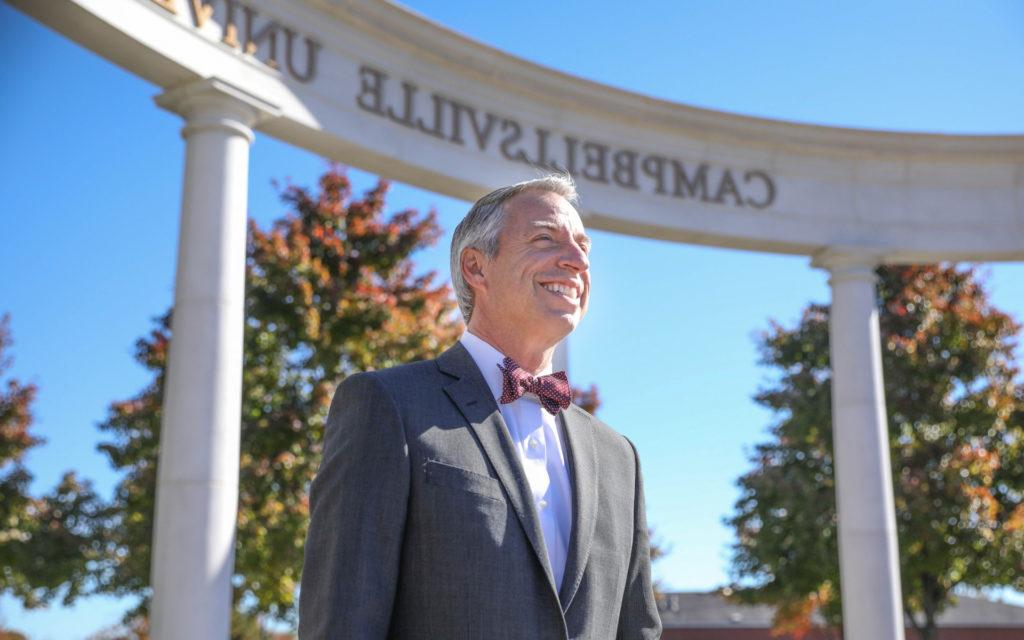 Hopkins begins as 12th president of Campbellsville University