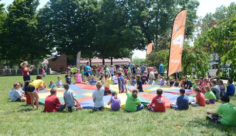 Over 6,000 campers, including eight Centri-Kid camps, will be on  Campbellsville University's campus this summer. (Campbellsville University Photo by Nara Amarsanaa)