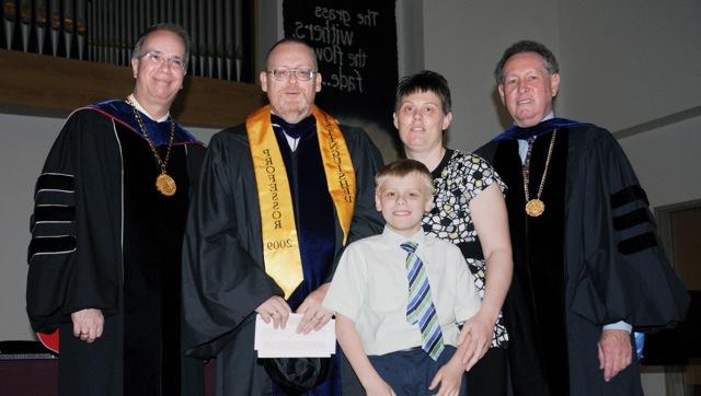 CU Faculty Member, Dr. Damon Eubank, Receives 17th Annual Excellence in Teaching Award for Tenured Faculty Member