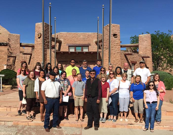 School of Theology and Carver School of Social Work on a mission trip to New Mexico.