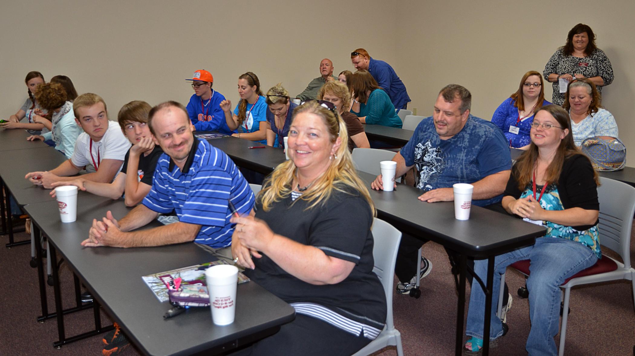 Potential students were given a Summer Preview at Campbellsville University’s Larry and Beverly Noe Education Center in Somerset. (Campbellsville University Photo by Drew Tucker)