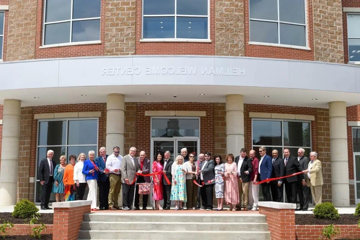 Dr E. Bruce Heilman Welcome Center Ribbon Cutting